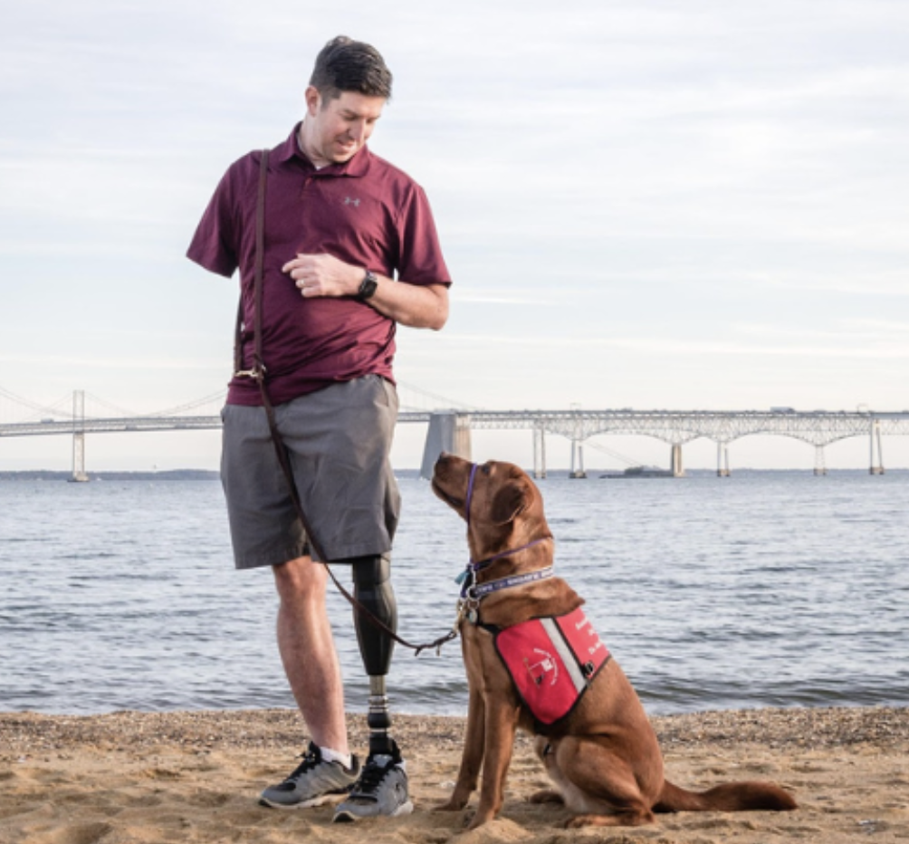 Veteran Drops 52 lbs Thanks to Service Dog